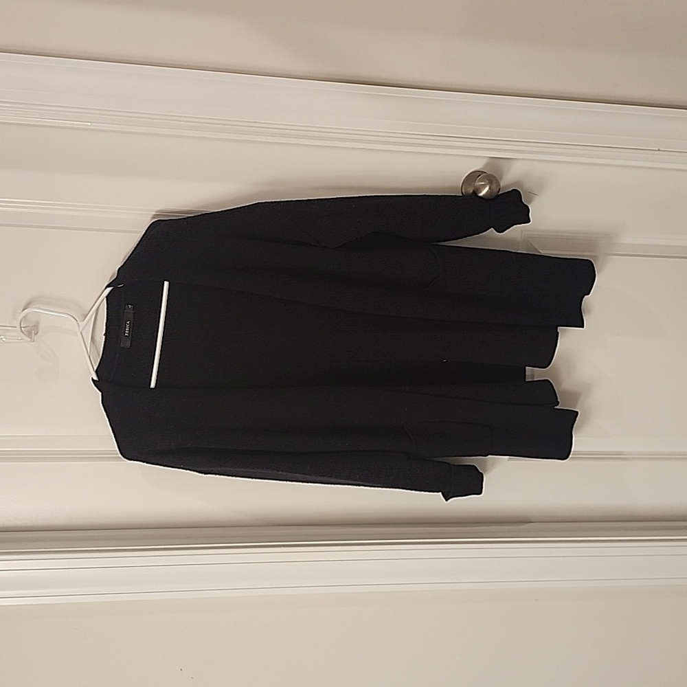 Large Black Cardigan